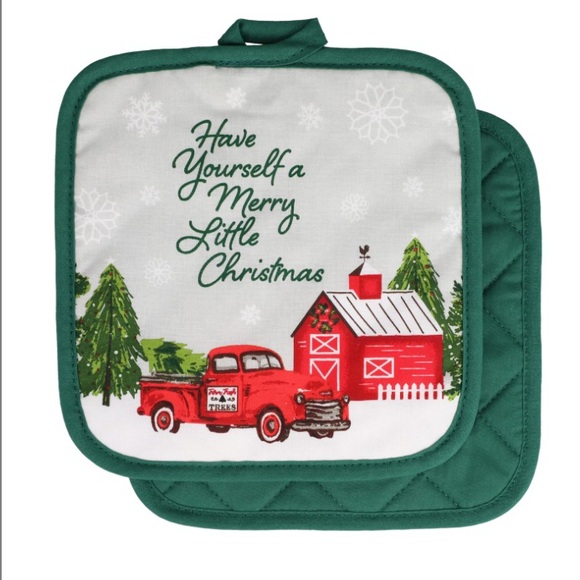 NWT 6 Pcs Kitchen Holiday Bundle- Have Yourself A Merry Little Christmas- - Picture 5 of 16